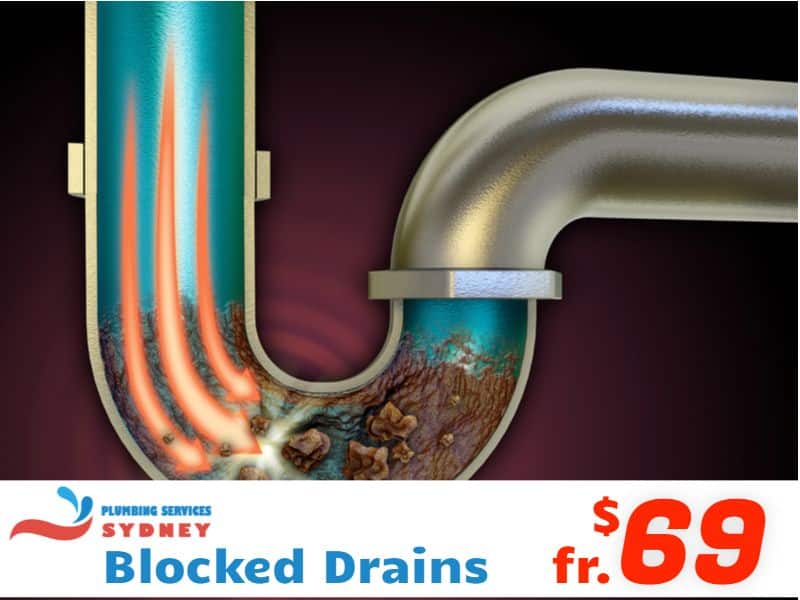 blocked drain plumber bankstown