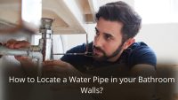 image represents How to Locate a Water Pipe in your Bathroom Walls?