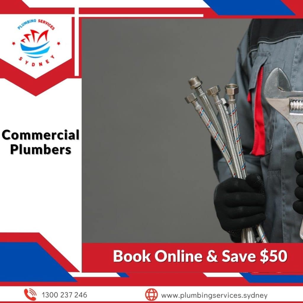 Image presents plumbing sydney on Commercial Plumbing