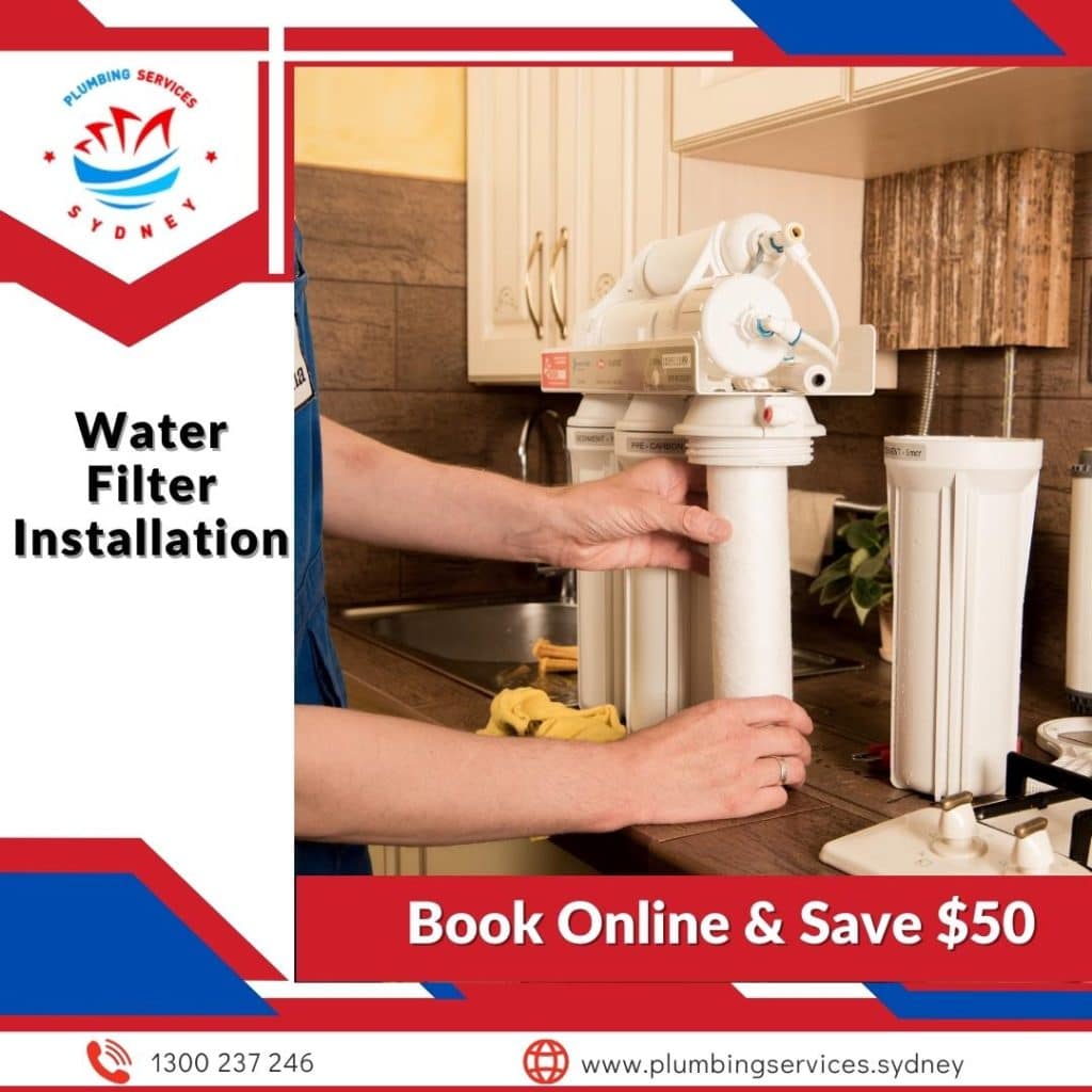 Image presents water filters - Water Filter Installation