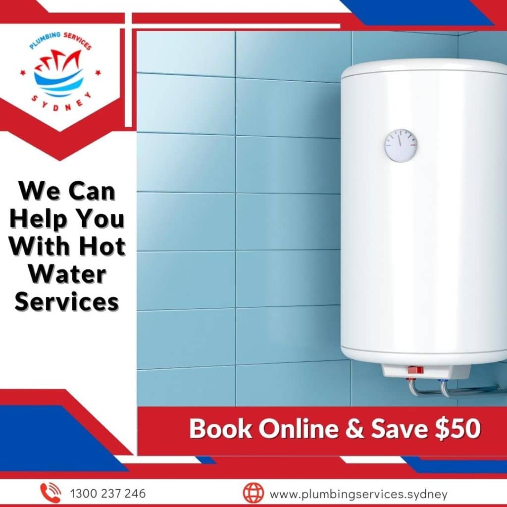 Image presents hot water services on same day hot water service