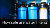 image represents How safe are water filters?