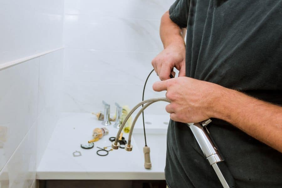 image presents EXPERTISE IN SPECIALIZED PLUMBING SERVICES